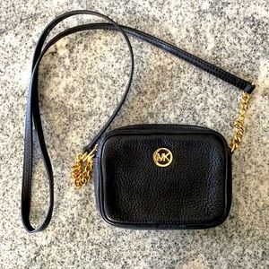 MICHAEL KORS black mini shoulder bag